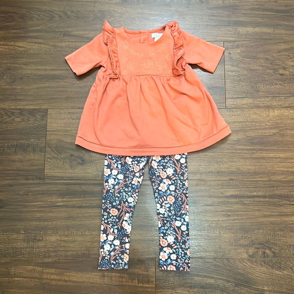 Rachel Zoe Toddler Girls 2T two piece outfit